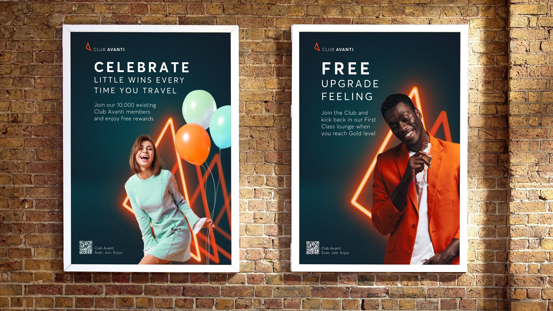 CLUB AVANTI POSTERS X2