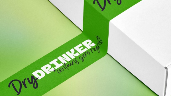 DRY DRINKER LOGO TAPE